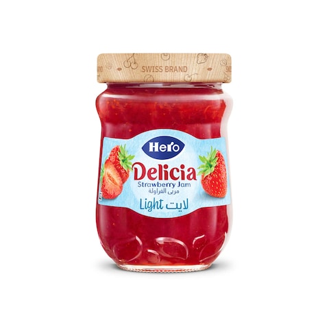 Hero Delicia Strawberry Jam Light - 320 gm