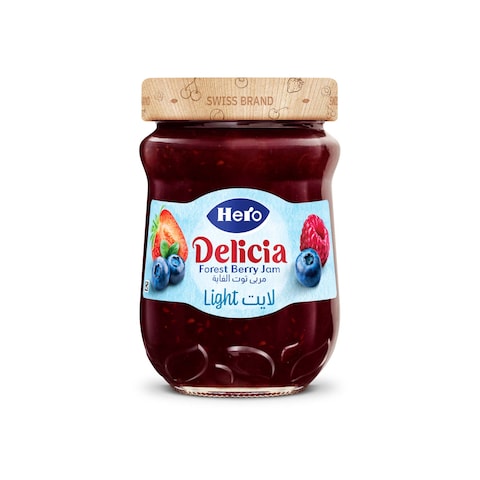 Hero Delicia Forest Berry Jam Light - 320 gm