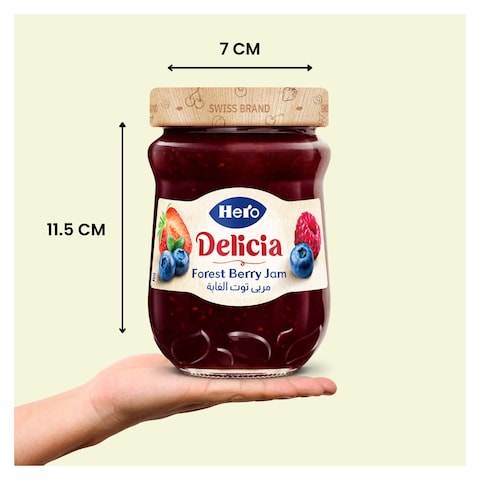 Hero Delicia Forest Berry Jam - 350 gm