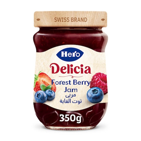 Hero Delicia Forest Berry Jam - 350 gm