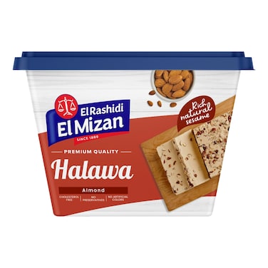 El Rashidi El Mizan Almond Halawa - 230g