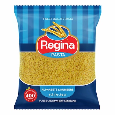Regina Alphabet and Numbers Pasta - 400 gram