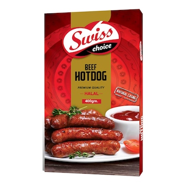 هوت دوج بقري ايجي سويس - 400 جم