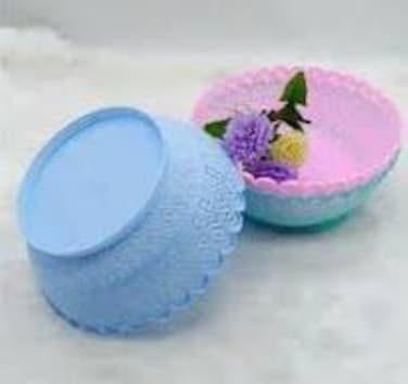 El Watania Wataniya Small Round Sesame Basket