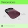 HP Z3700 Purple - Black Wireless Mouse - Without Box