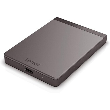 قرص SSD محمول خارجي Lexar SL200 بسعة 2 تيرابايت، يصل إلى 550 ميجابايت، نوع C.
