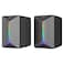 Meetion Gaming Stereo Desktop Speakers 2.0 - MT-SP2011 - Black