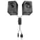 Meetion Gaming Stereo Desktop Speakers 2.0 - MT-SP2011 - Black