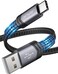 JSAUX ( CC0008) USB A TO USB C Flat Cable 2m Grey