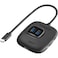 Promate SnapHub-4 5-in-1 10Gbps Ultra-Fast USB3.2 100W PD Hub -Black
