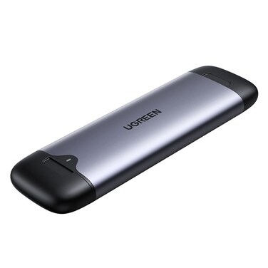 Ugreen Pocket Drive Enclosure M.2 M-Key (USB-C / USB-A 10Gb/s) Gray