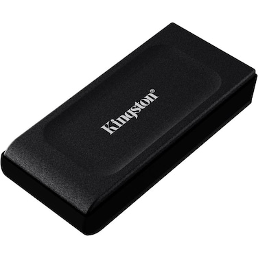 هارد SSD خارجي Kingston Digital XS1000 بسعة 2 تيرابايت، بسرعة تصل إلى 1050 ميجابايت في الثانية.
