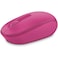 Microsoft Wireless Mobile Mouse 1850, Pink, U7Z-00065