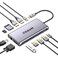 QGeeM 12 In 1 USB C Hub Laptop Docking Station Compatible For MacBook And Windows