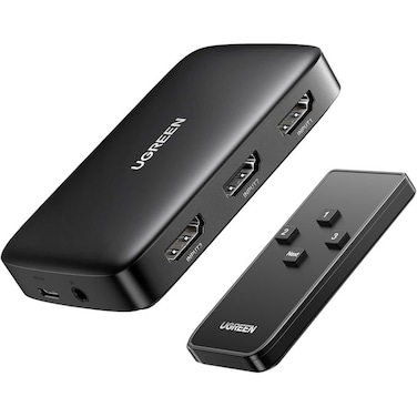 Ugreen HDMI Switch 3 In 1 Out HDMI Switcher Splitter