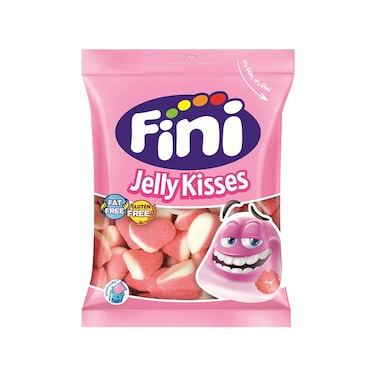 حلوى فيني جيلي كيسز - بنكهة الفراولة - 100 جرام