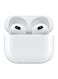 ابل ايربودز (الجيل الثالث) سماعات أذن لاسلكية مع علبة شحن ماج سيف، ابيض