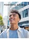 سماعات أذن لاسلكية Soundcore P30i من Anker، مزودة بتقنية إلغاء الضوضاء، وعزل ضوضاء قوي وذكي، وجهير قوي، ووقت تشغيل يصل إلى 45 ساعة، وحافظة وحامل للهاتف في آن واحد، ومقاومة للماء والغبار بمعيار IP54