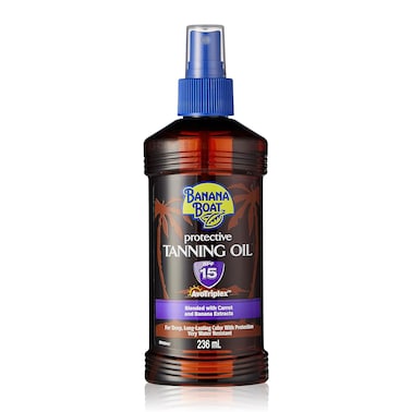 Banana Boat Protective Tanning Oil SPF 15 - 236ml