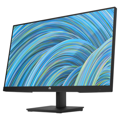 HP V24V-G5 - 65P63AA: LED 23.8 Inch, 1920 x 1080 FHD-250nits, Vga / HDMI - Black