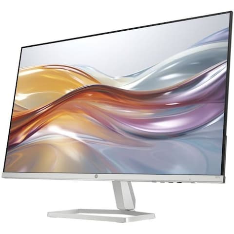 HP S5 -527SF - 94F44AS LED 27 Inch, 1920 x 1080 FHD-300nits - IPS - Vga / HDMI 1.4 / HDMI - 100Hz - Ultra Thin - 3 sided bordless - Silver