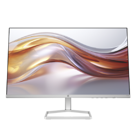 HP S5 -527SF - 94F44AS LED 27 Inch, 1920 x 1080 FHD-300nits - IPS - Vga / HDMI 1.4 / HDMI - 100Hz - Ultra Thin - 3 sided bordless - Silver
