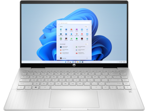 HP Pavilion x360 2-in-1 14-ek1019ne Laptop, Intel Core i5-1335U Processor, 14 Inch FHD Display, 512 GB SSD, 8 GB RAM DDR4, Intel Iris Xe Graphics, Win11 Home, Silver