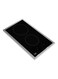 Beko Glass Vitroceramic Hob 30cm 2 Heating Zones 9 Cooking Levels Hdmc 32400 Tx Black