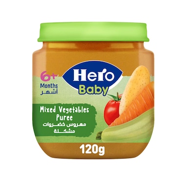 Hero Baby Mixed Vegetables Jar - 120 gm