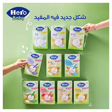 Hero Baby 8 Cereals and Vegetable with Milk - 150 gm