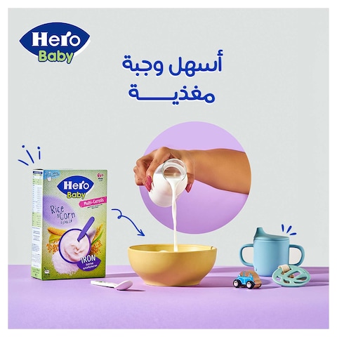 Hero Baby Rice and Corn Cereal -150 gm