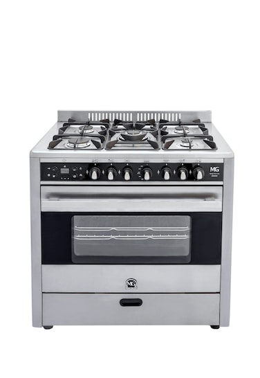 Gas Cooker Grand Steel Full Safety 90&times;60