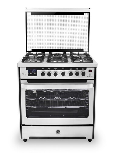 Gas Cooker Hulk Steel Full Safety 90&times;60