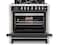 Gas Cooker Professional Mirror Full Safety 60X90