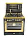 Gas Cooker Smart Pro Control Gold Full Safety 90&times;60