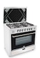 Gas Cooker Grand Option 60X90