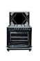 Gas Cooker Grand Mirror Black Cast 60X90