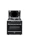 Gas Cooker Grand Mirror Black Cast 60X90