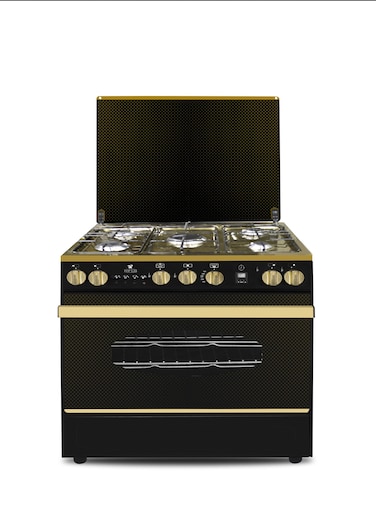Gas Cooker Top Gas Professional-Gold 90&times;60 - Copy