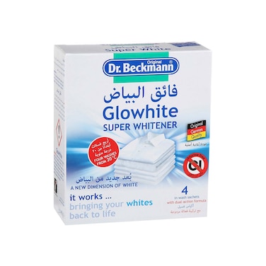 Dr. Beckmann Glowhite Cloth Whitener - 40 gm - 4 Count
