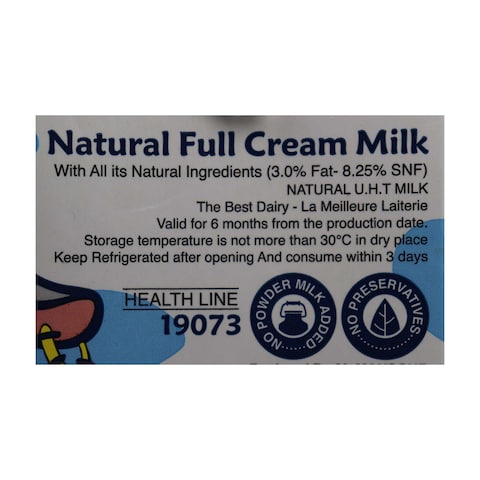 Labanita Full Cream Milk - 1 Liter
