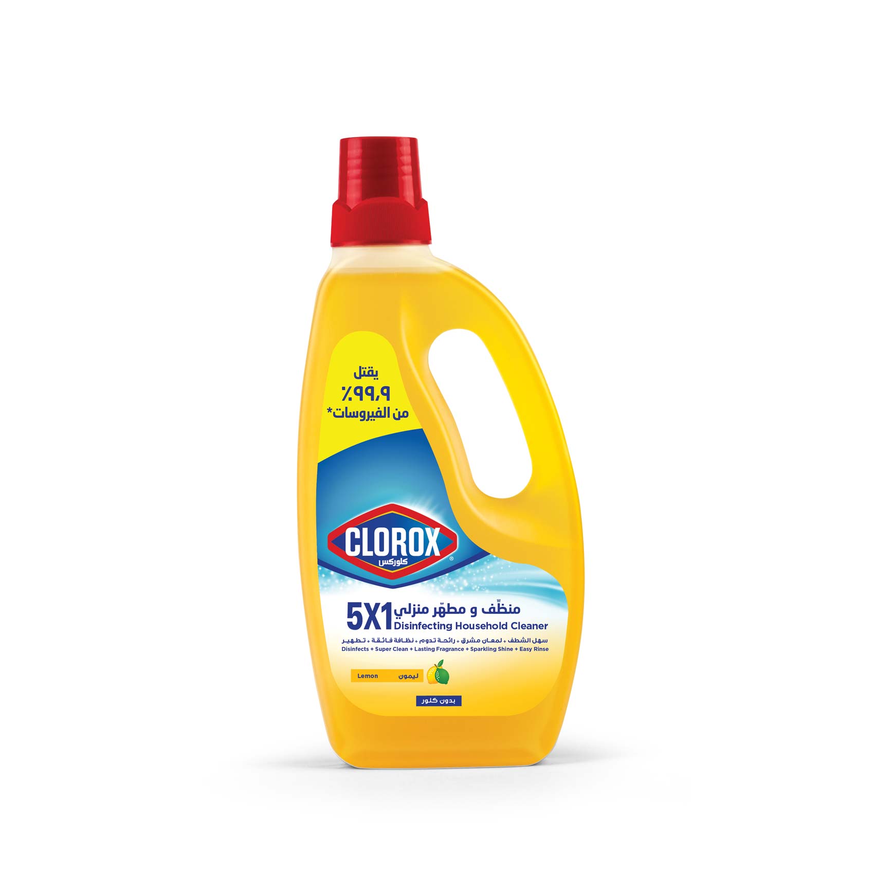 Clorox 5×1 Disinfecting Household Cleaner Lemon – 700ml Clorox 5×1 Disinfecting Household Cleaner Lemon – 700ml