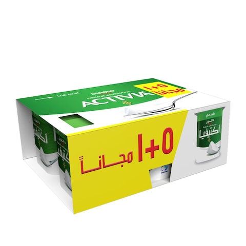 أكتيفيا زبادي طبيعي - 103 جم - 6 علب