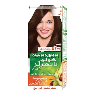 صبغة الشعر غارنييه كولور ناتشرلز - 4 بني