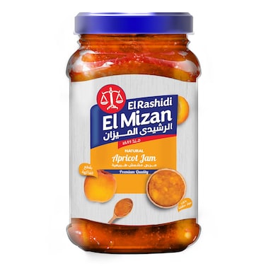 Al Rushdi Al Mizan Apricot Jam - 340 gm