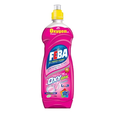Feba Dishwashing Liquid with Oxygen Power - 730 ml
