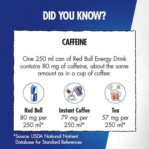 Red Bull Energy Drink - 250ml - 4 Pack