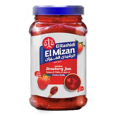 El Rashidi El Mizan Strawberry Jam jar - 700 grams