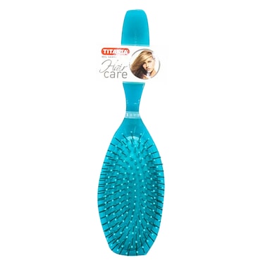 فرشاة الشعر تيتانيا - اسود وفضي