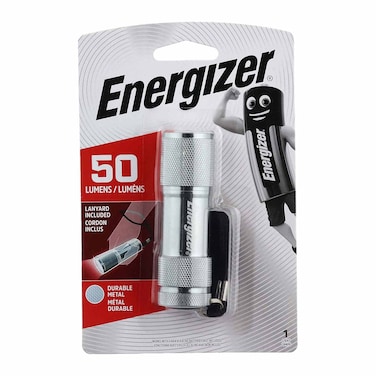 Energizer Metal Flashlight - 50 Lumens